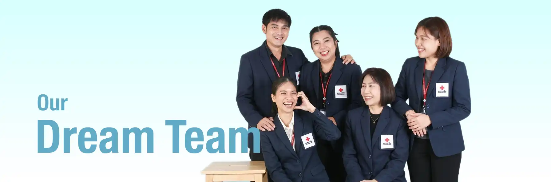 ทีมงานของศูนย์สมเด็จพระเทพรัตนฯ